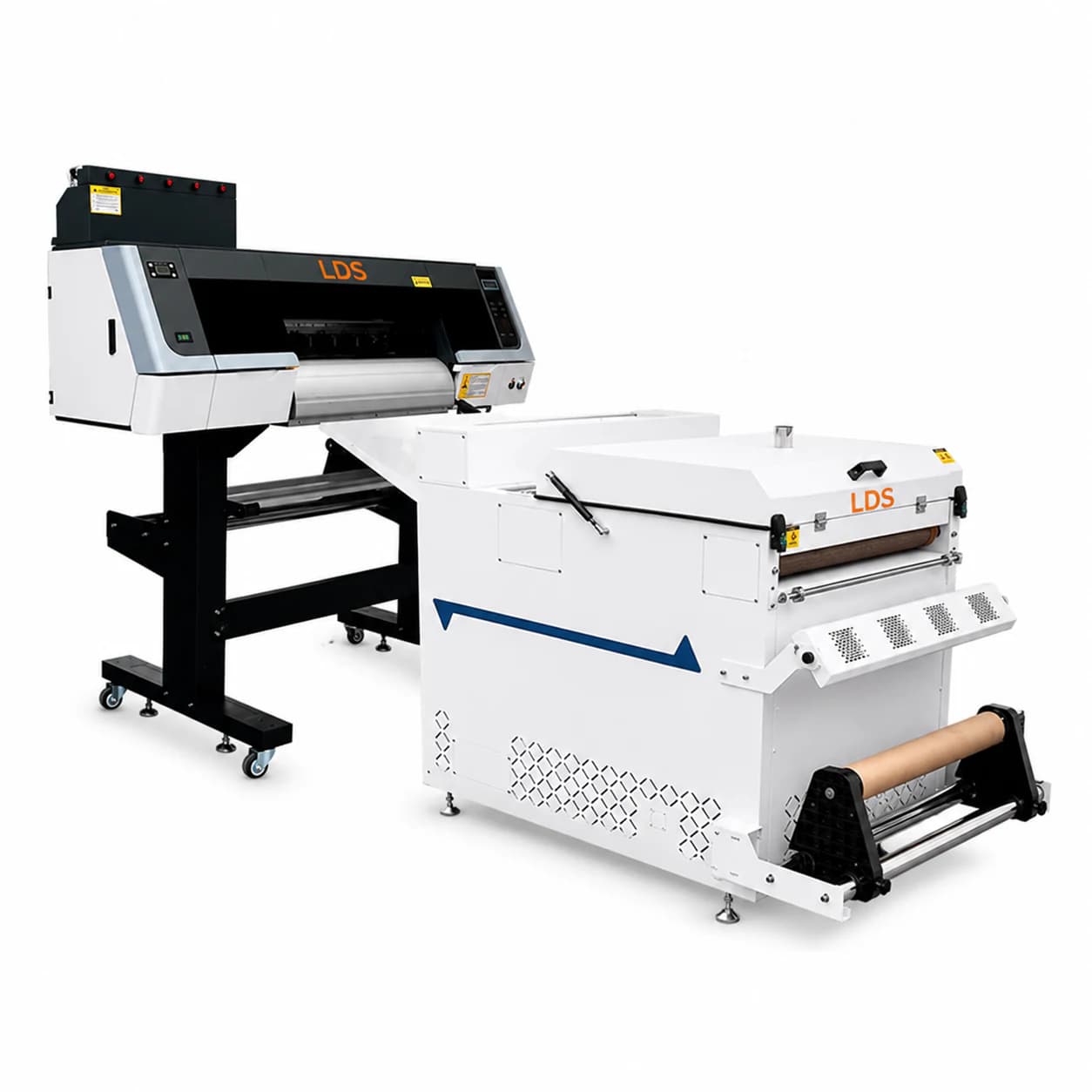 LDS 60cm dual-head DTF printer with powder shaker